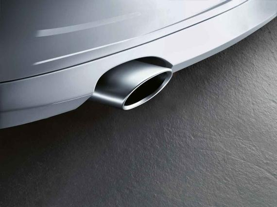 BMW Genuine Exhaust Tailpipe Tip Trim Aluminium