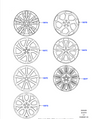 Land Rover Alloy Wheel - 20" Style 5084, 5 split - spoke, Silver