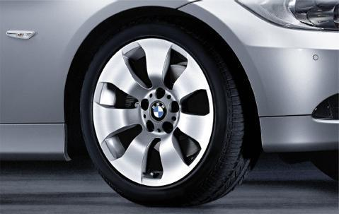 1x BMW Genuine Alloy Wheel 17" Star-Spoke 158 Rim