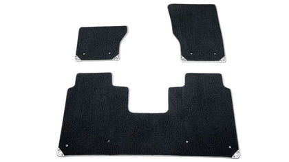 Land Rover Premium Carpet Mat Set - Navy, RHD, LWB