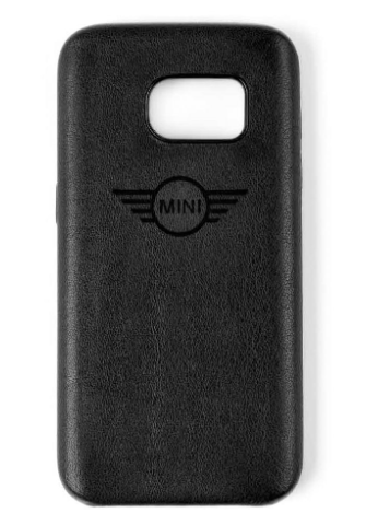 Genuine MINI Wing Logo Leather iPhone Case Cover