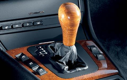 BMW Genuine Gear Stick Knob Poplar Wood