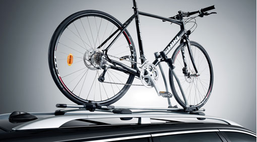 Volvo roof bike deals rack