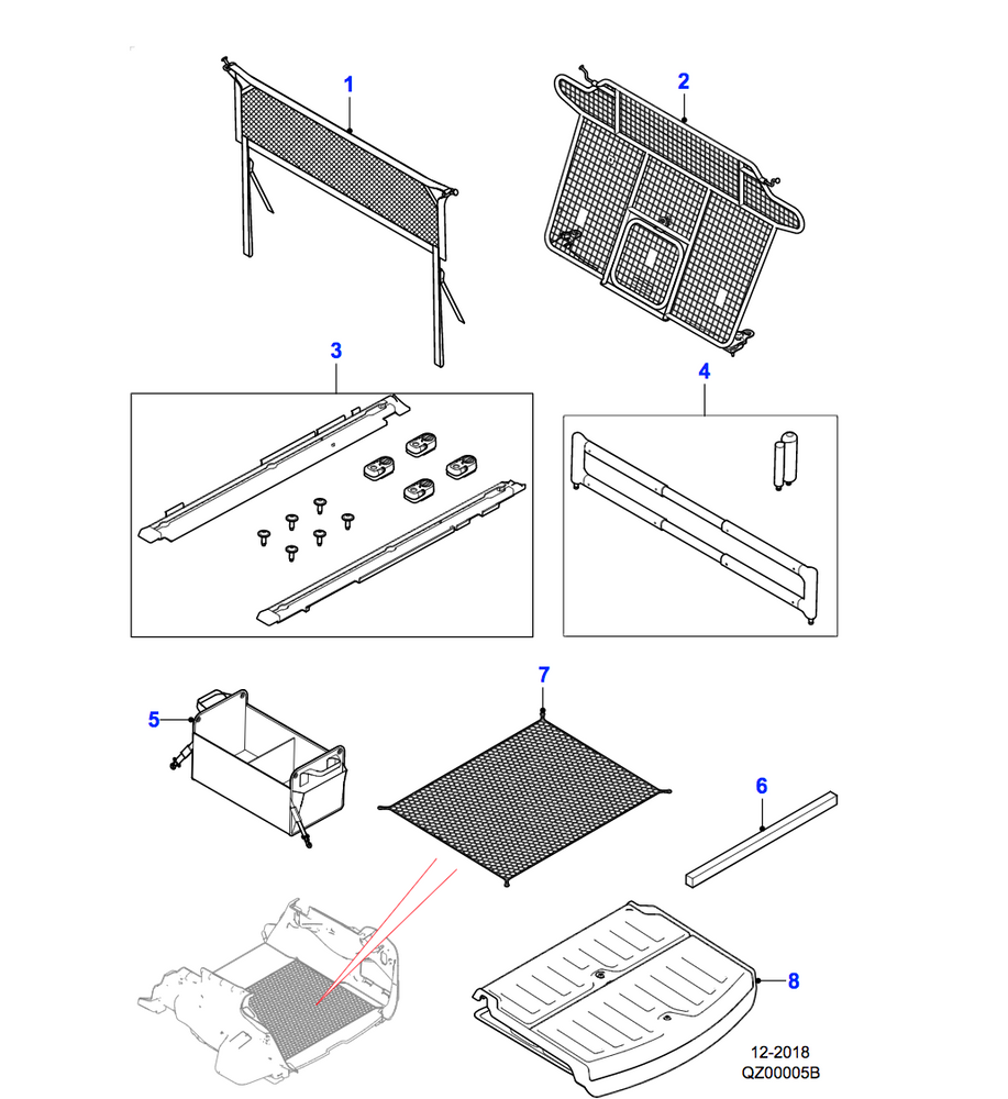 Jaguar Loadspace Organiser