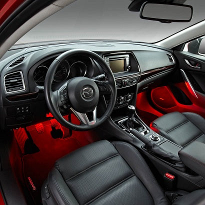 Mazda WEL­COME IL­LU­MIN­A­TION - LED RED
