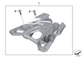 Genuine BMW Motorrad Bracket Mounting Set For Top Case Box Rack R 1200, R1250 GS (K50)