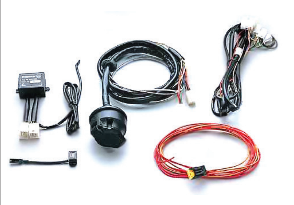 Suzuki Tow-bar wiring harness, 13 pin, single electrics