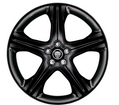 Jaguar Alloy Wheel 20" Takoba, with Gloss Black finish, Rear
