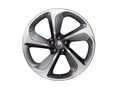 Jaguar Alloy Wheel 20" Style 5062, Forged, 5 spoke, Carbon Fibre Silver Weave, Rear