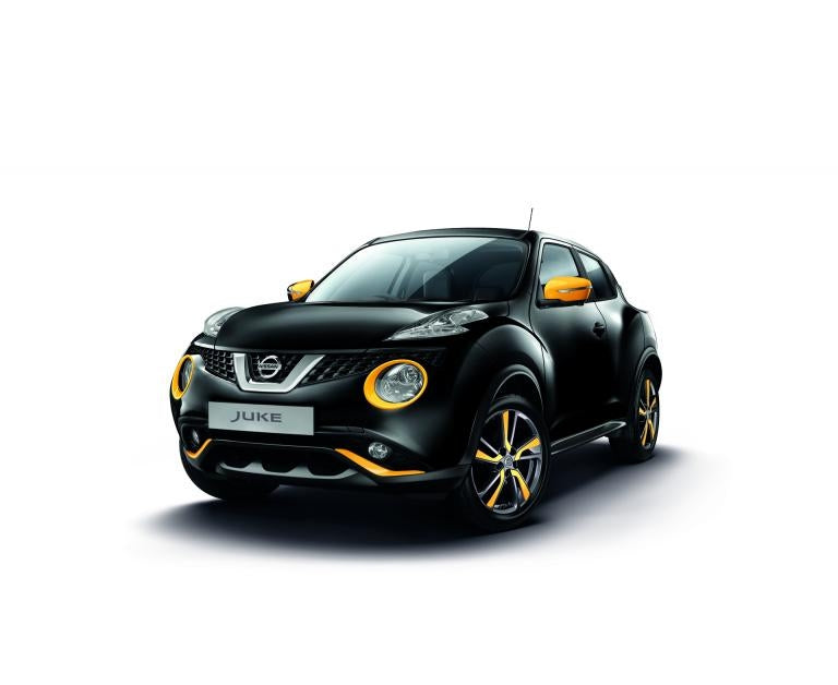 NISSAN JUKE (F15E) ORANGE SIDE DOOR SILL STRIPS