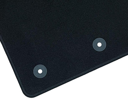Ford Velour Floor Mats black, front