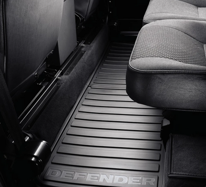 Land Rover Rubber Mats - 2nd row, 130 Double Cab and HCPU