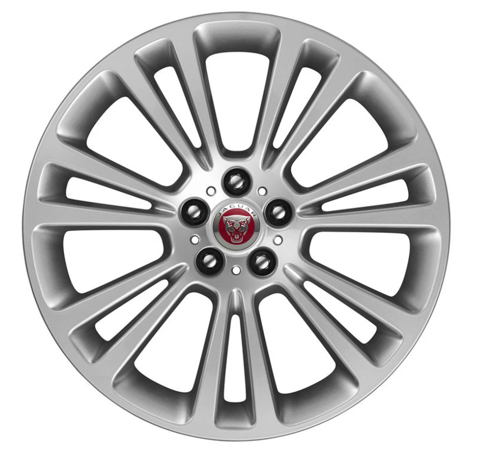 Jaguar Alloy Wheel 19" Style 7013, 7 split spoke, Silver