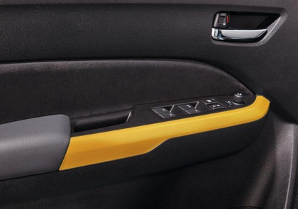 Suzuki Interior Coloured Door Trim Set Solar Yellow