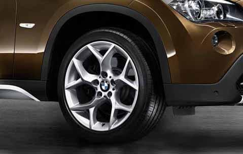 1x BMW Genuine Alloy Wheel 18" Y-Spoke 322 Rear Rim