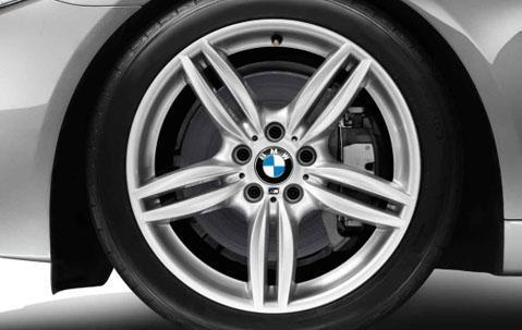 1x BMW Genuine Alloy Wheel 19" M Double-Spoke 351 Rear